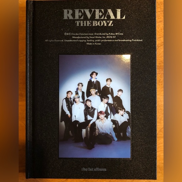 The Boyz - Reveal - The First Album - K-pop CD and book - Picture 3 of 5